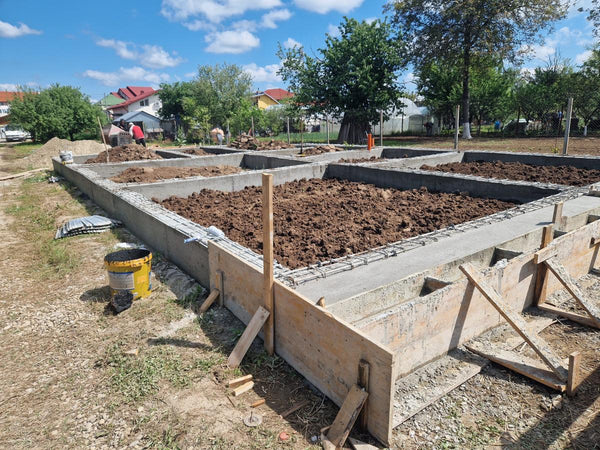 Armare si turnare placa fundatie casa parter in Ilfov Snagov