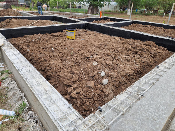 Armare si turnare placa fundatie casa parter in Ilfov Snagov