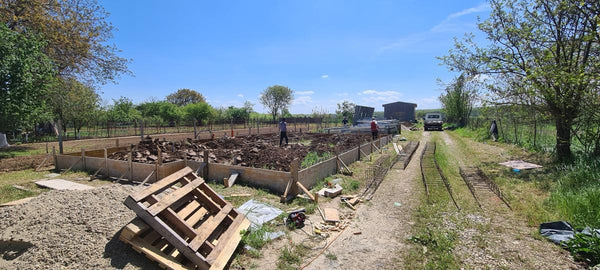 Armatura si grinzi fundatie casa parter de 130 mp Ilfov Snagov