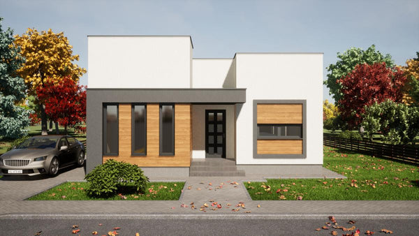 casa de vanzare Ilfov Snagov ultracentral 130 mp - volumetrie proiectare 2