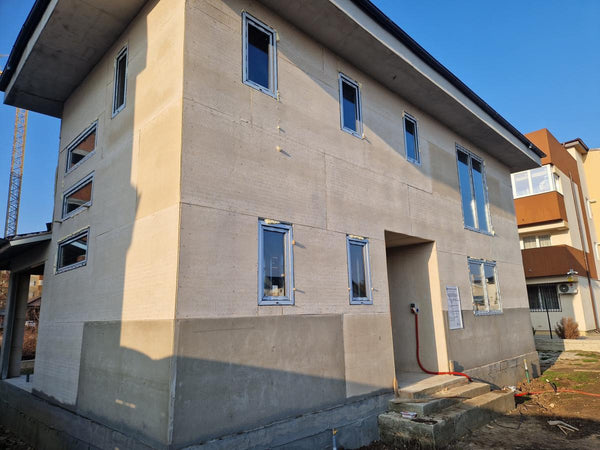 Montaj tamplarie casa si termoizolatie exterioara din vata bazaltica