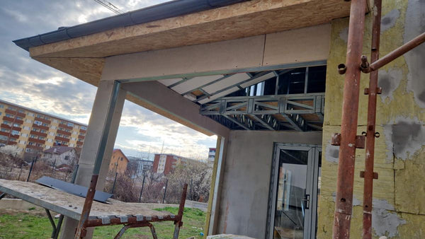 Montaj tamplarie casa si termoizolatie exterioara din vata bazaltica