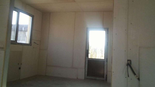 Placare interioara oxid de magneziu proiect casa metalica Saftica