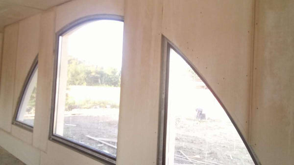 Placare interioara oxid de magneziu proiect casa metalica Saftica