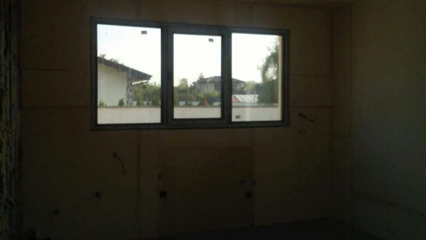 Placare interioara oxid de magneziu proiect casa metalica Saftica