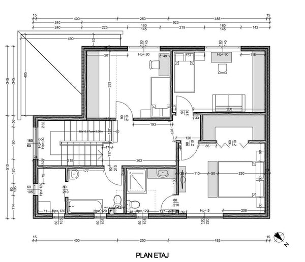 Aplicare tencuiala decorativa siliconata casa metalica cu etaj Bucuresti