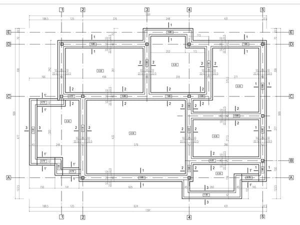 Decofrare grinzi umplutura fundatie si armare placa proiect casa cu etaj