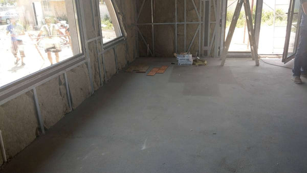 Turnare sapa si incalzire prin pardoseala pentru proiect casa fireproof Saftica