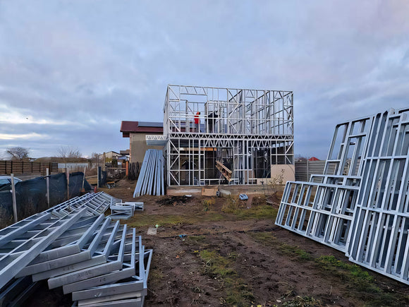 dezavantaje casa structura metalica Wolf Construct