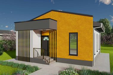 case modulare pe structura metalica la cheie