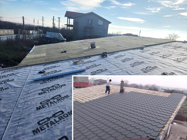 Invelitoare casa pe structura metalica pe un singur nivel Cernica