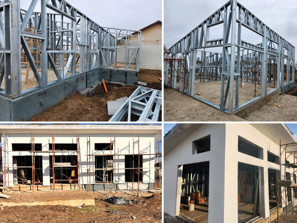 Structura si inchideri la exterior pereti casa parter in Cernica