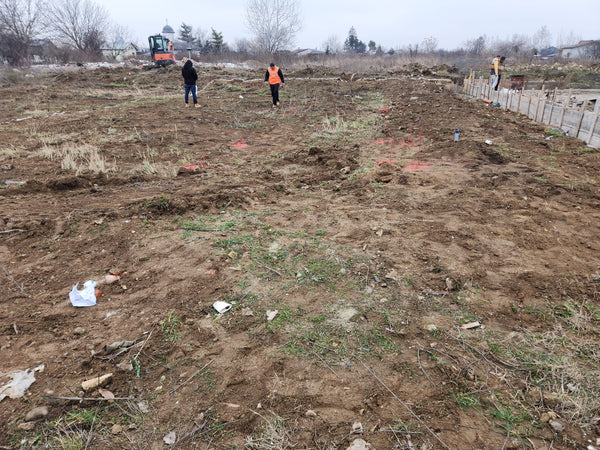 Trasare sapatura si cofrare grinzi fundatie casa in sectorul 6