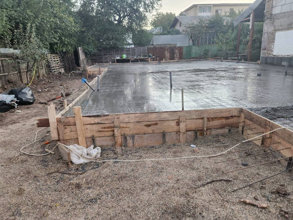 Turnare placa fundatie pentru casa cu etaj 306mp