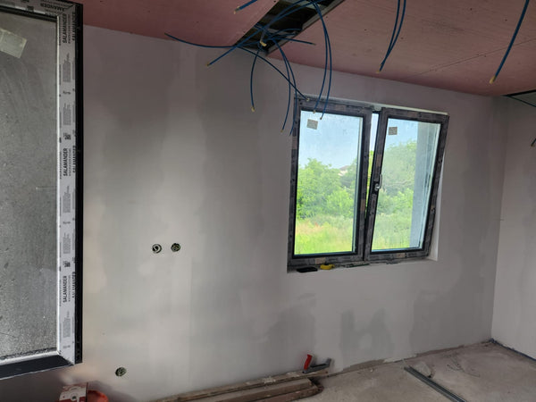 Executie montaj sistem de ventilatie integrat in tavanele casei