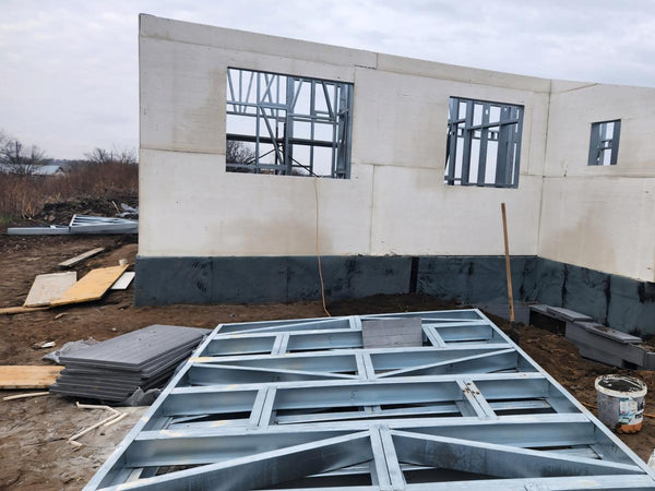 Structura si inchideri la exterior pereti casa parter in Cernica