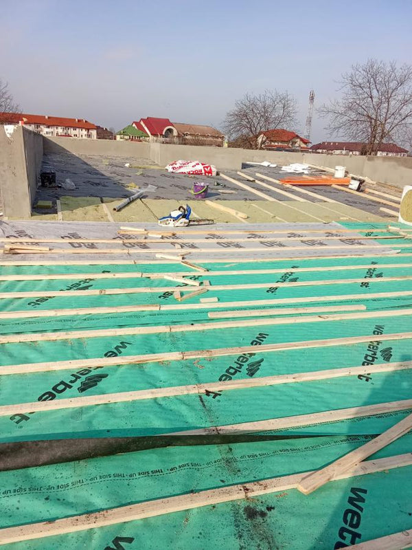 Invelitoare casa pe structura metalica pe un singur nivel Cernica