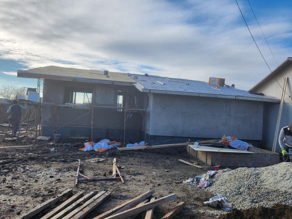 Invelitoare casa pe structura metalica pe un singur nivel Cernica