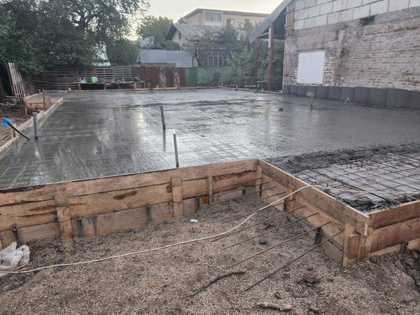 Turnare placa fundatie pentru casa cu etaj 306mp