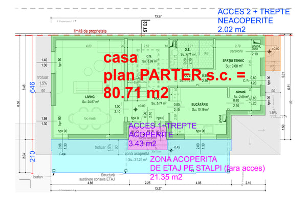 Demolare imobil vechi trasare sapatura plantare armatura fundatie