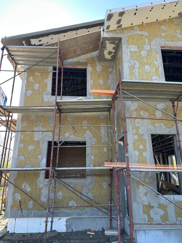 Lucrari termoizolatie din vata bazaltica pentru constructie casa Bucuresti