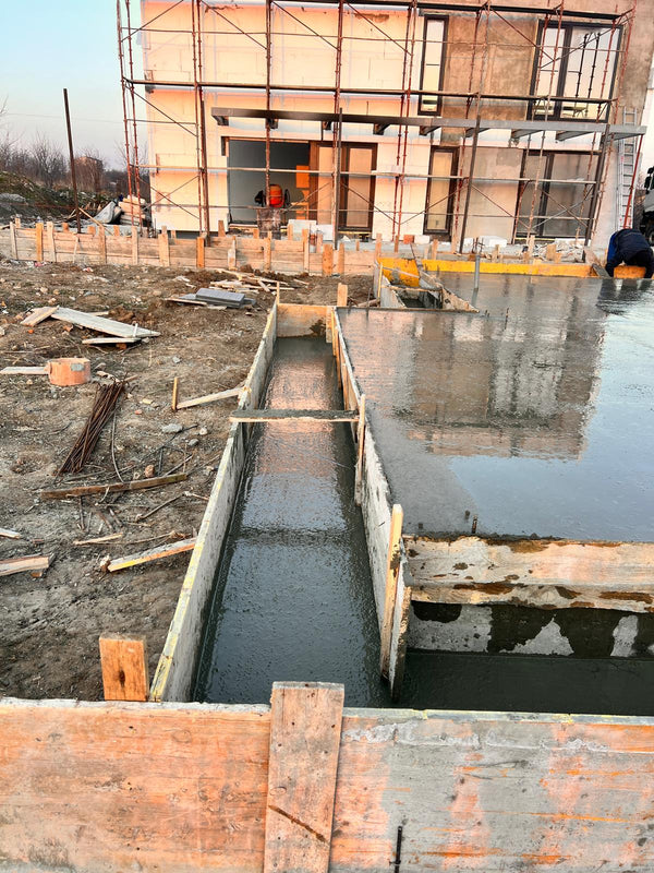 Turnare placa fundatie casa cu etaj 152mp Bucuresti