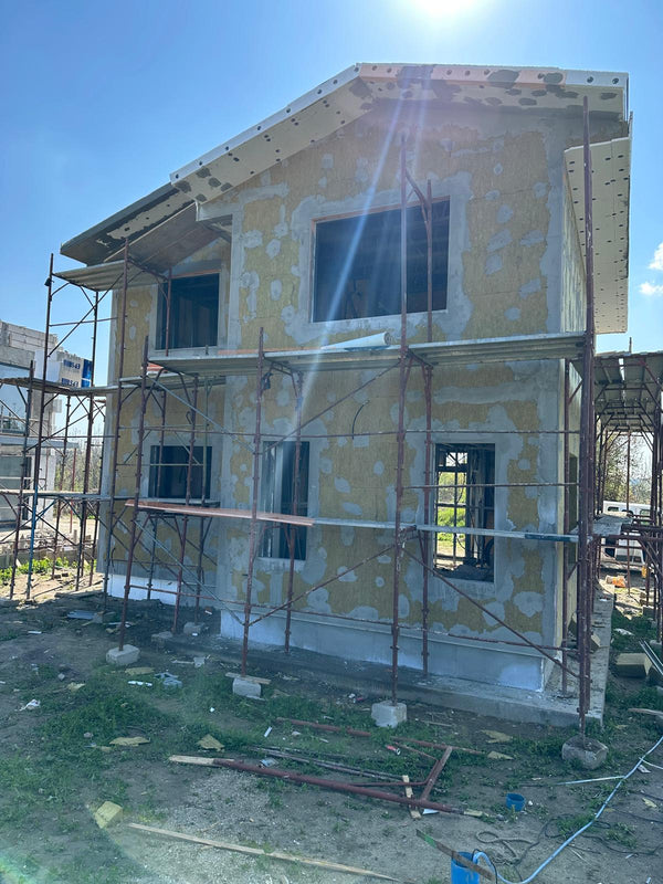 Lucrari termoizolatie din vata bazaltica pentru constructie casa Bucuresti