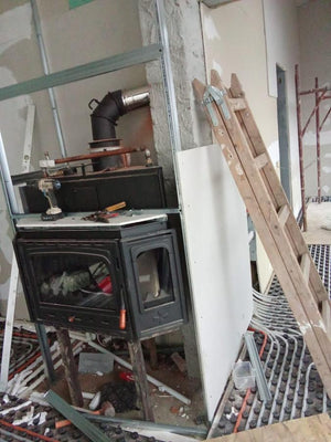 Incalzire in pardoseala si turnare sapa constructie casa parter thumbnail