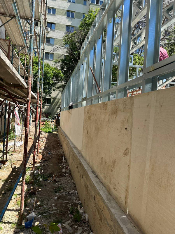 Montaj casa pe structura metalica P+1E 192mp in Bucuresti