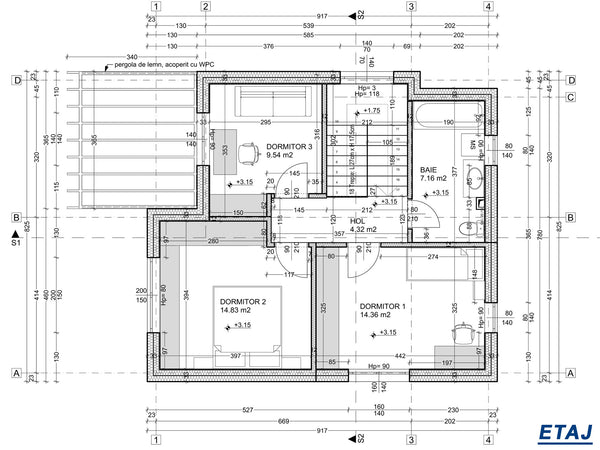 Trasare sapatura si cofrare grinzi fundatie casa in sectorul 6