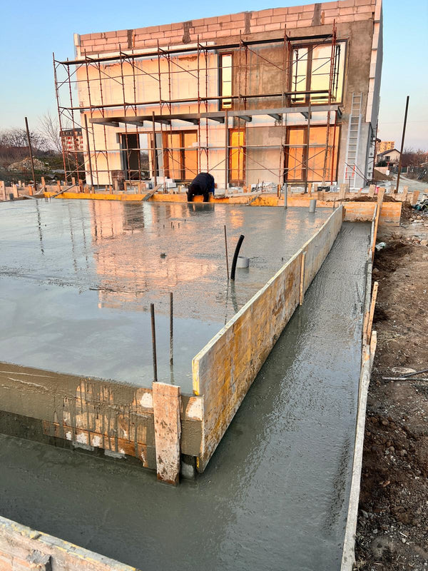 Turnare placa fundatie casa cu etaj 152mp Bucuresti