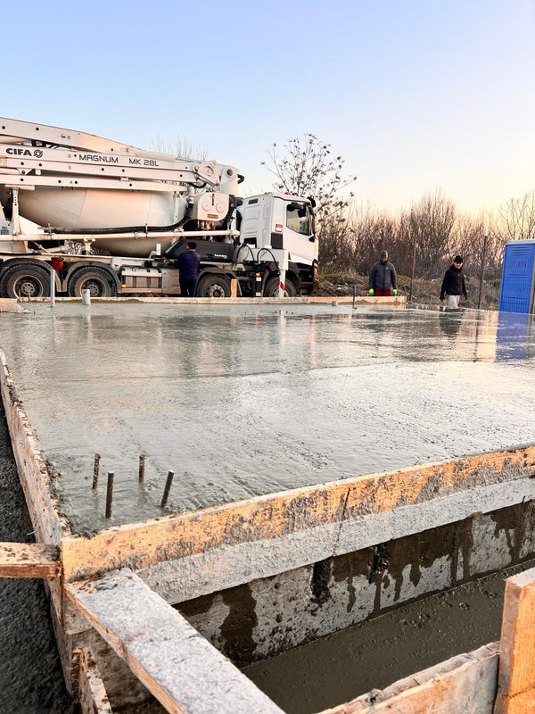 Turnare placa fundatie casa cu etaj 152mp Bucuresti