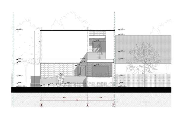 Montaj structura metalica in desfasurare casa pe 2 nivele