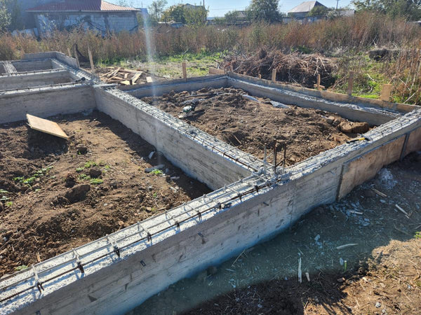 Trasare fundatie cofrare armare turnare grinzi casa parter Cernica