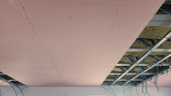 Executie montaj sistem de ventilatie integrat in tavanele casei