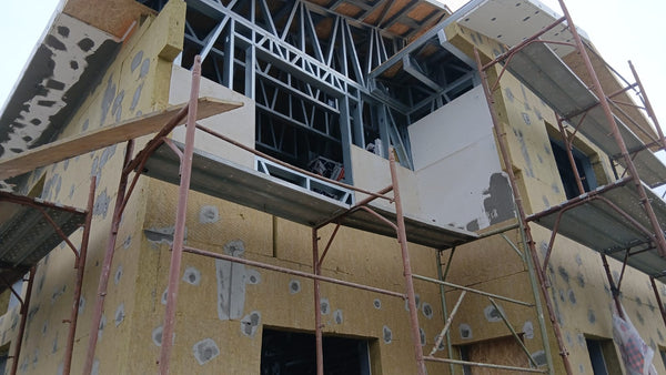 Lucrari termoizolatie din vata bazaltica pentru constructie casa Bucuresti