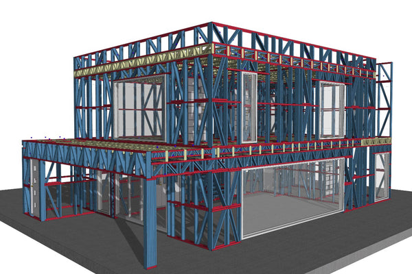 Lucrari de decofrare si compactare pamant fundatie casa metalica P+1