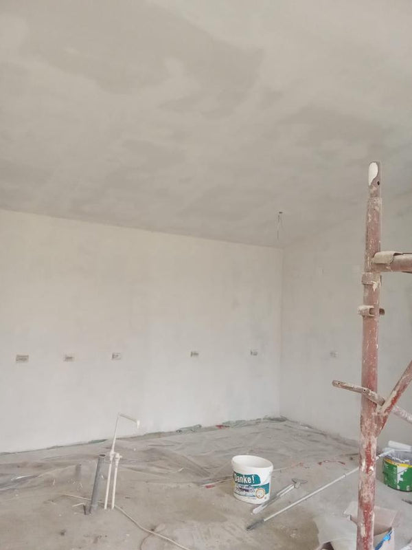 Placare gips-carton, chituri, glet, amorsa si vinarom casa cu garaj