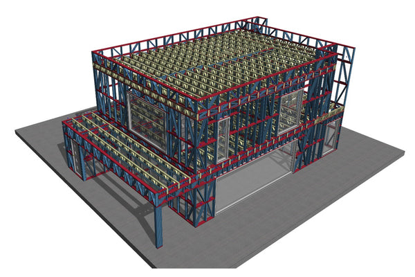 Termoizolatie polistiren extrudat si armare placa fundatie constructie metalica