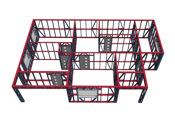 Constructie elevatii termoizolatie si armare fundatie casa metalica