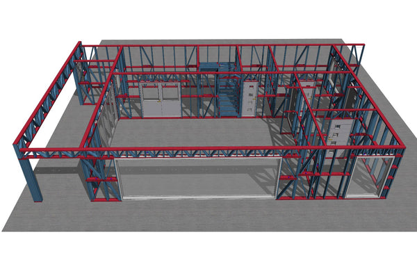 Termoizolatie polistiren extrudat si armare placa fundatie constructie metalica