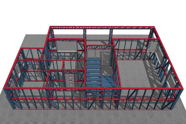 Constructie elevatii termoizolatie si armare fundatie casa metalica