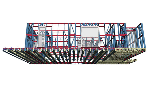 Termoizolatie polistiren extrudat si armare placa fundatie constructie metalica