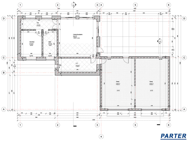 Structura si inchideri la exterior pereti casa parter in Cernica