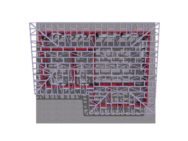 Invelitoare casa pe structura metalica pe un singur nivel Cernica