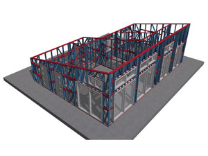 Invelitoare casa pe structura metalica pe un singur nivel Cernica thumbnail