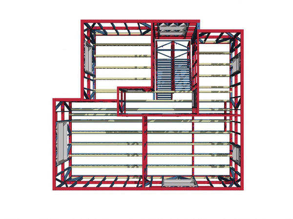 Executie montaj sistem de ventilatie integrat in tavanele casei