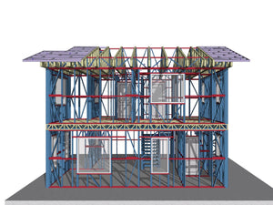 Termoizolatie fundatie cu polistiren extrudat si armatura casa in Bucuresti thumbnail