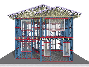 Termoizolatie fundatie cu polistiren extrudat si armatura casa in Bucuresti thumbnail