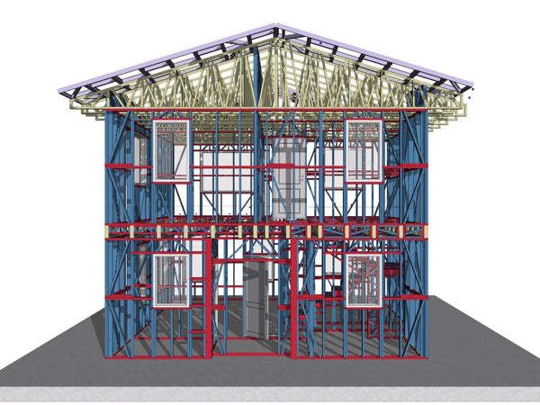Executie montaj sistem de ventilatie integrat in tavanele casei